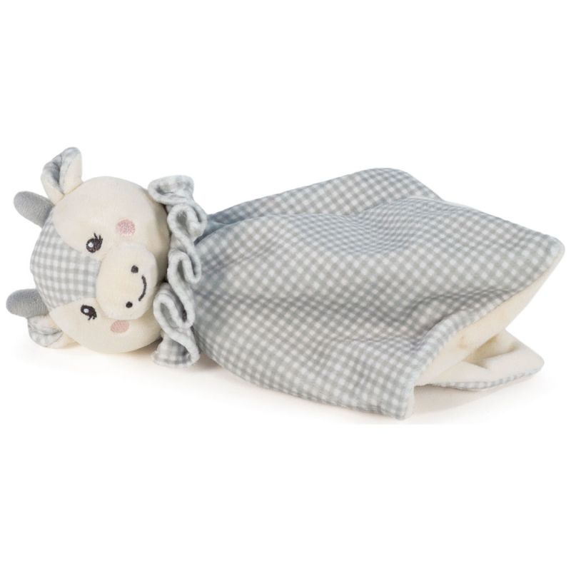 Doudou plat Vache Little Bloom Gris Pasito a pasito Produit 3