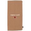 Protège livret de famille Gaze Camel (personnalisable) - Atelier Wagram