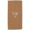 Protège livret de famille Gaze Camel (personnalisable) Atelier Wagram Produit 3