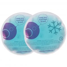 Lot de 2 poches de glace pour boîte à déjeuner - B.Box