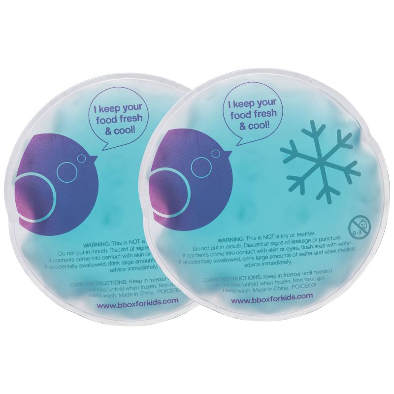 Lot de 2 poches de glace pour boîte à déjeuner B.Box Produit 1