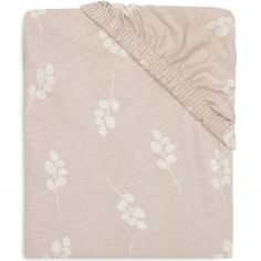 Drap housse en jersey Twig Wild Rose (40 x 80 cm) - Jollein