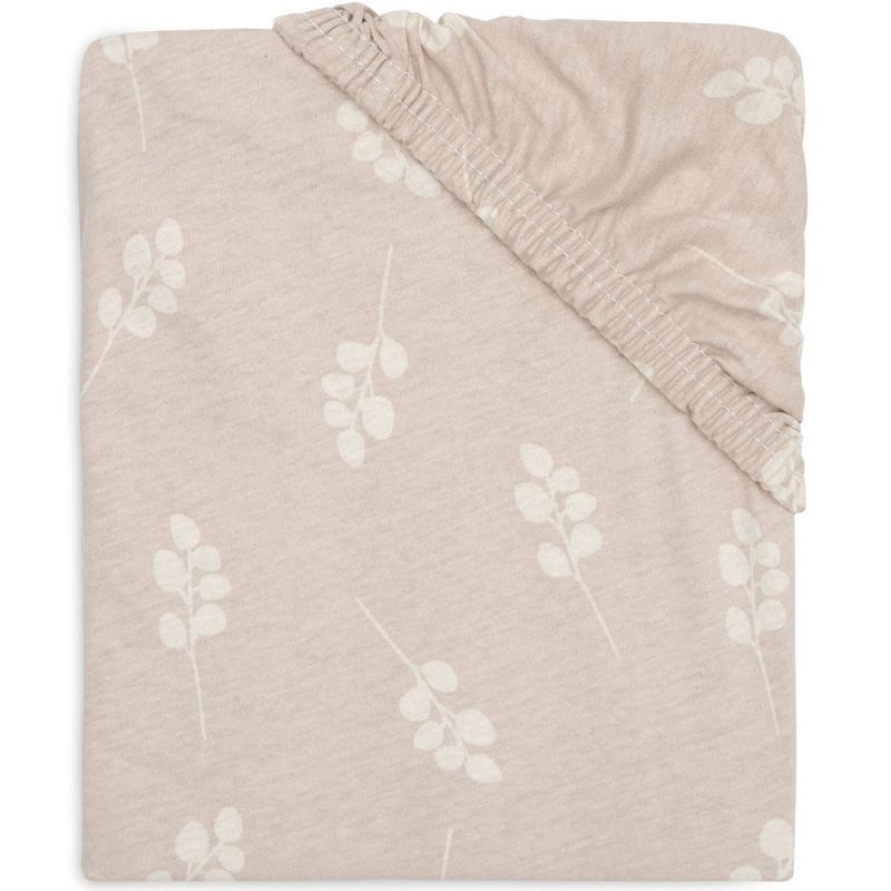 Drap housse en jersey Twig Wild Rose (40 x 80 cm) Jollein Produit 1 grande taille