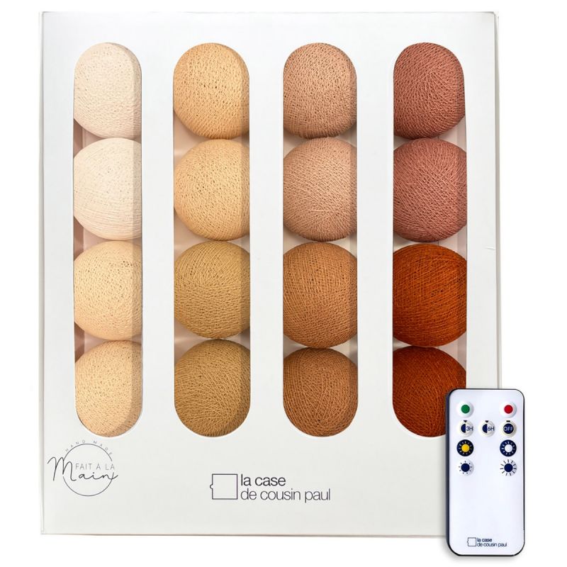 Coffret guirlande LED avec télécommande L'incendie La case de cousin paul