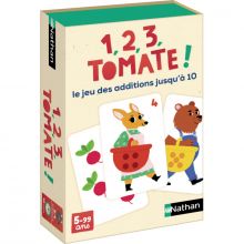 Jeu de cartes éducatif 1, 2, 3 Tomate !  par Nathan