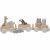 Variation Beige, vert, blanc du produit Train de construction en bois Jungle Jambo de la marque Jollein