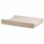 Variation Beige du produit Housse de matelas à langer en éponge Nougat (50 x 70 cm) de la marque Jollein