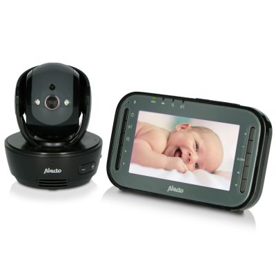 Babyphone avec caméra et écran couleur 4,3 pouces Noir  par Alecto