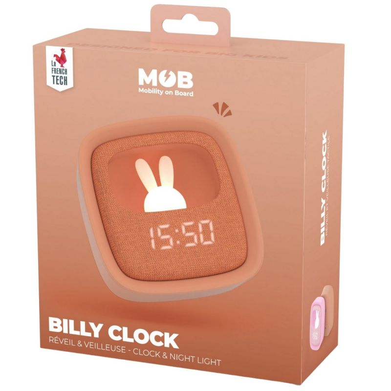 Réveil 2 en 1 Billy Clock Caramel MOB Packaging 7
