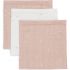 Lot de 3 mini langes en gaze de coton Wild Rose (31 x 31 cm) - Jollein