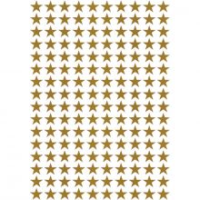 Stickers étoiles dorées (29,7 x 42 cm)  par Lilipinso