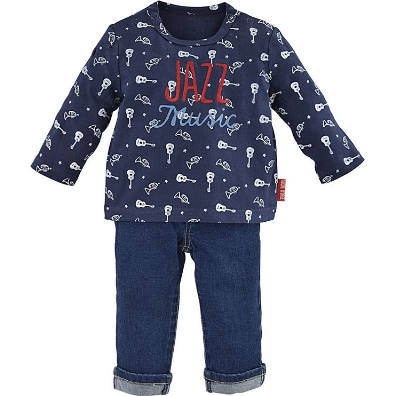 Ensemble pantalon 2 pièces Jazz Music jean (6 mois) Sucre d'orge
