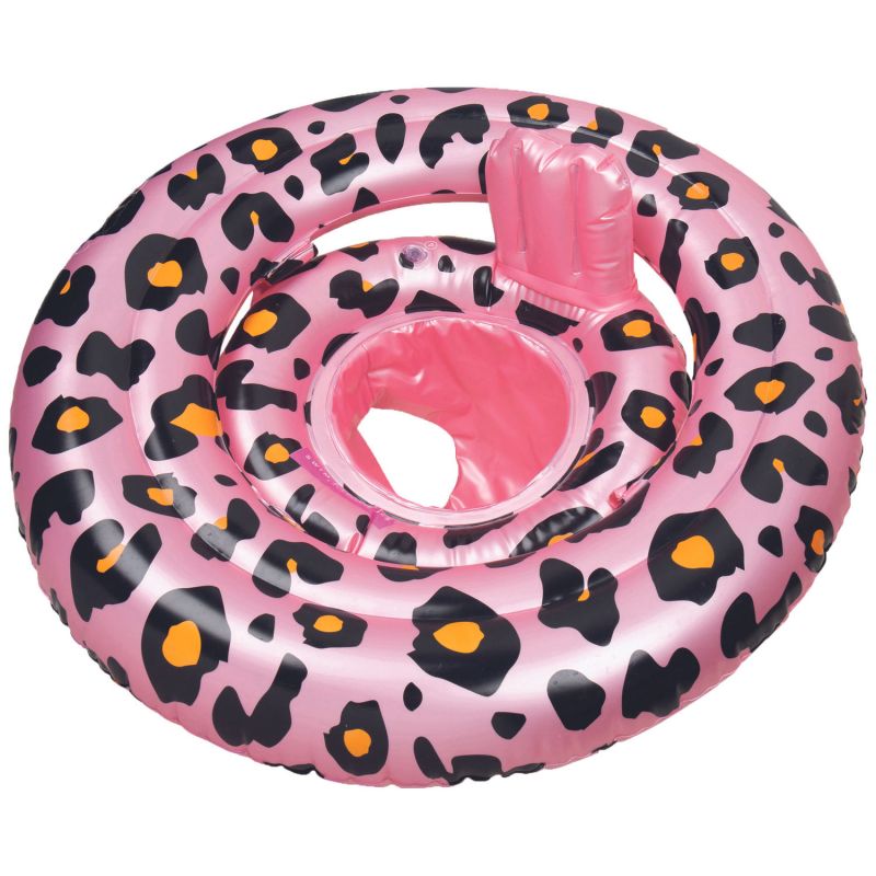 Bouée bébé Léopard rose et doré Swim Essentials Produit 1