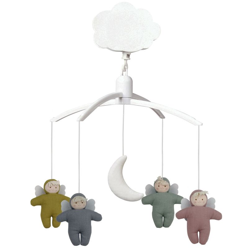 Mobile musical en lin Ange multicolore Trousselier
