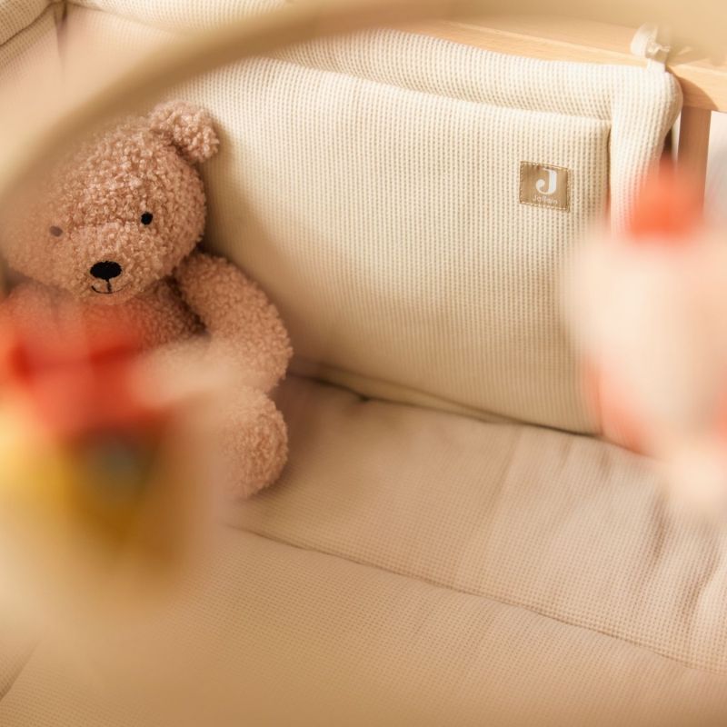 Tour de lit Little Waffle Sand (pour lits 60 x 120 ou 70 x 140 cm) Jollein Ambiance 6