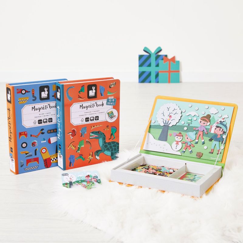 Jeu magnétique Magneti'Book Dinosaures Janod Ambiance 7