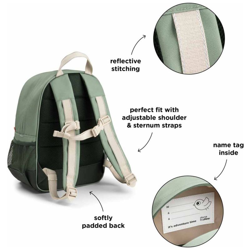 Sac à dos junior Tiny trails Vert 13 L Done by Deer Produit 8