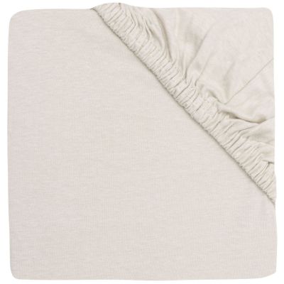Drap housse en jersey Sand (60 x 120 cm)