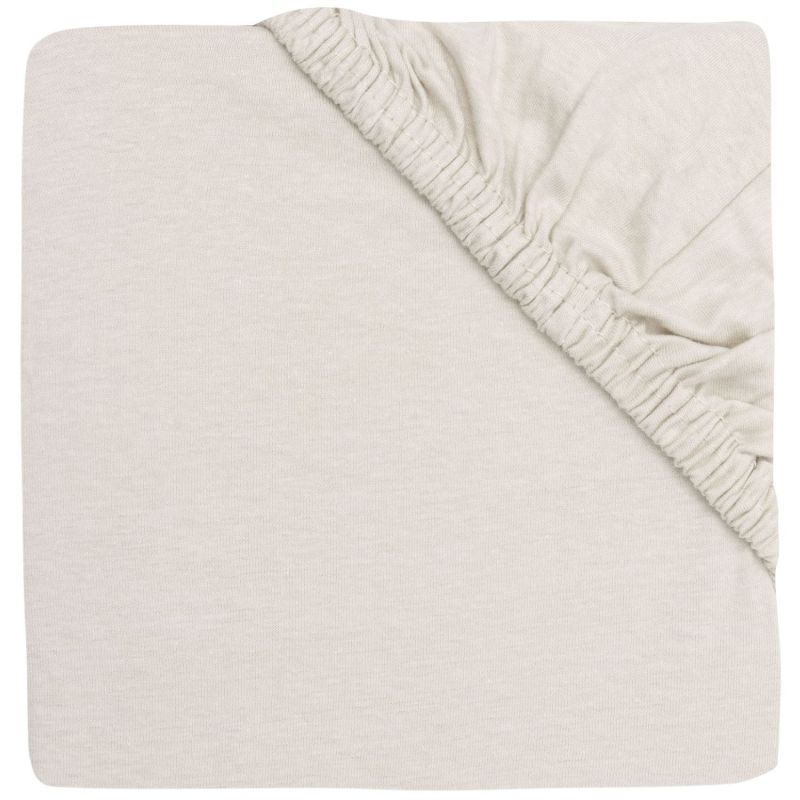 Drap housse en jersey Sand (60 x 120 cm) Jollein Produit 1