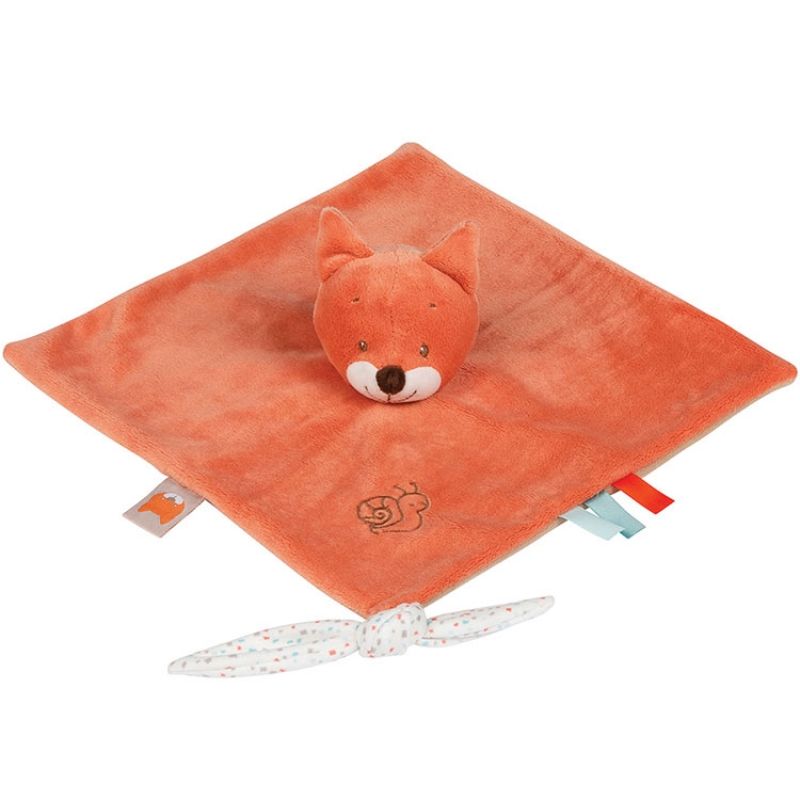Doudou plat Oscar le renard Nattou
