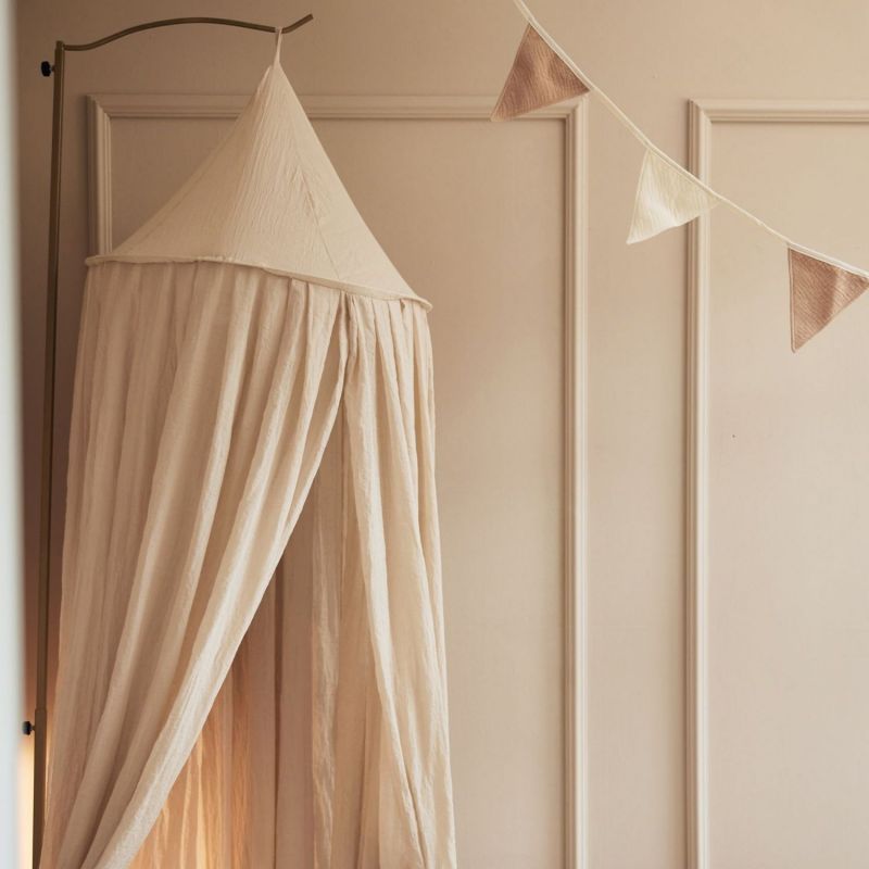 Grande flèche de lit Messing Gold (pour ciel de lit 245 cm) Jollein Ambiance 6