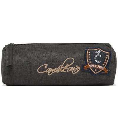Trousse 1 compartiment Grey Badges Caméléon