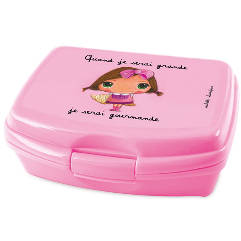 Boîte à goûter Quand je serai grande je serai gourmande Isabelle Kessedjian