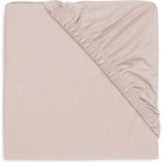 Drap housse en jersey Nougat pour matelas de parc (95 cm) - Jollein