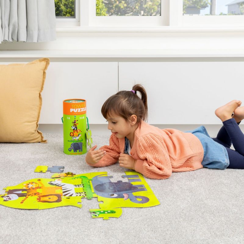 Puzzle Jungle (30 pièces) Crocodile Creek Ambiance 2