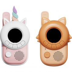 Paire de Talkie-Walkie Zoo Unicorn-Fox - The Zoofamily