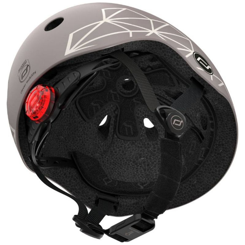 Casque Brown Lines XXS (45-51 cm) Scoot and ride Produit 4
