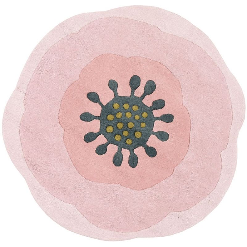 Tapis rond Wonderland anémone (100 cm) Lilipinso