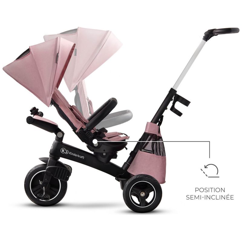 Tricycle évolutif Easytwist Mauvelous Pink Kinderkraft Produit 5