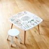Pack table à colorier Coloritable + 2 Tabourets Artiste DBKids Ambiance 1