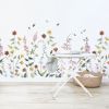 Papier peint panoramique fleurs Queyran (200 x 248 cm)  par Lilipinso