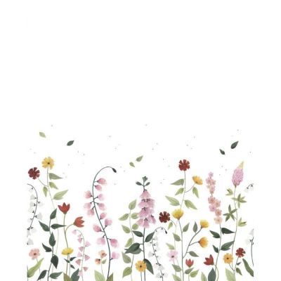 Lilipinso - Papier peint panoramique fleurs Queyran (200 x 248 cm)