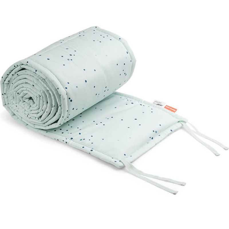 Tour de lit Dreamy dots Bleu (pour lit 60 x 120 cm) Done by Deer