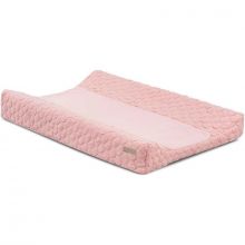 Housse de matelas à langer Fancy knit rose poudré (50 x 70 cm)  par Jollein
