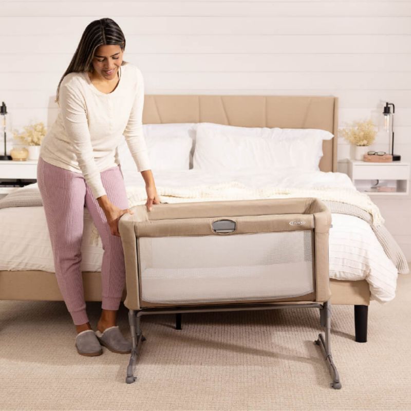 Berceau cododo Sweet2Sleep Oatmeal Graco Ambiance 3