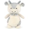 Peluche Vache Little Bloom Gris (24 cm) Pasito a pasito Produit 1