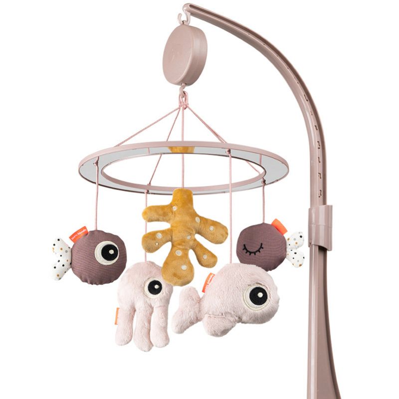 Mobile musical avec miroir rose Sea friends Done by Deer