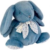 Lapin Doudou Pantin Bleu (42 cm)