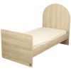 Lit bébé évolutif Arche Chêne strié (60 x 120 cm) Sauthon mobilier Produit 4
