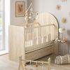 Lit bébé évolutif Arche Chêne strié (60 x 120 cm) Sauthon mobilier Ambiance 9