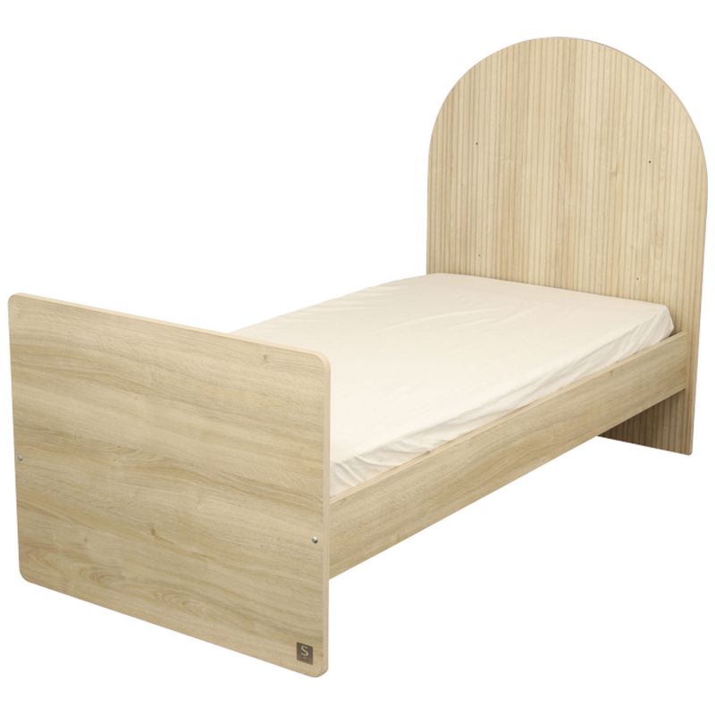 Lit bébé évolutif Arche Chêne strié (60 x 120 cm) Sauthon mobilier Produit 4