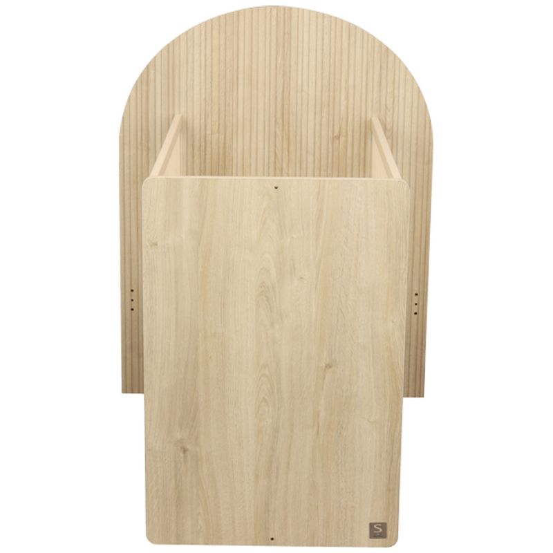 Lit bébé évolutif Arche Chêne strié (60 x 120 cm) Sauthon mobilier Produit 5