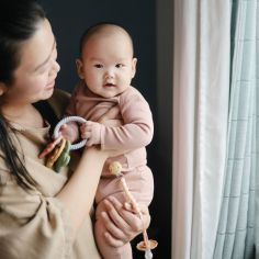 Ensemble 2 pièces Blush (0-3 mois)