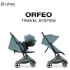 Poussette Ultra Compacte Orfeo 2026 châssis Taupe Stormy Blue Cybex Produit 5