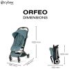 Poussette Ultra Compacte Orfeo 2026 châssis Taupe Stormy Blue Cybex Produit 6