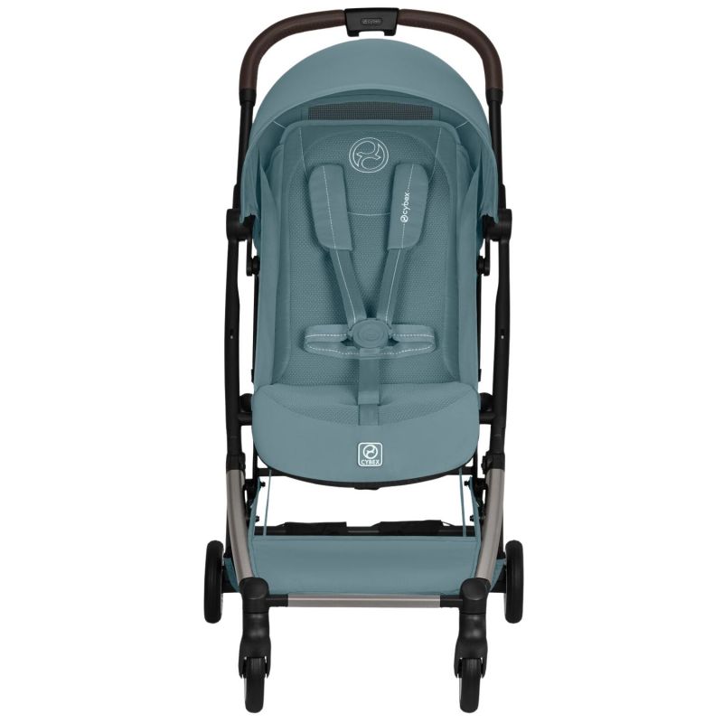 Poussette Ultra Compacte Orfeo 2026 châssis Taupe Stormy Blue Cybex Produit 3